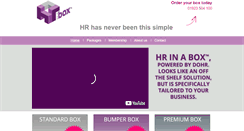 Desktop Screenshot of hrinabox.com